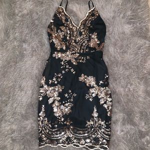 Size small Spaghetti strap zip up dress